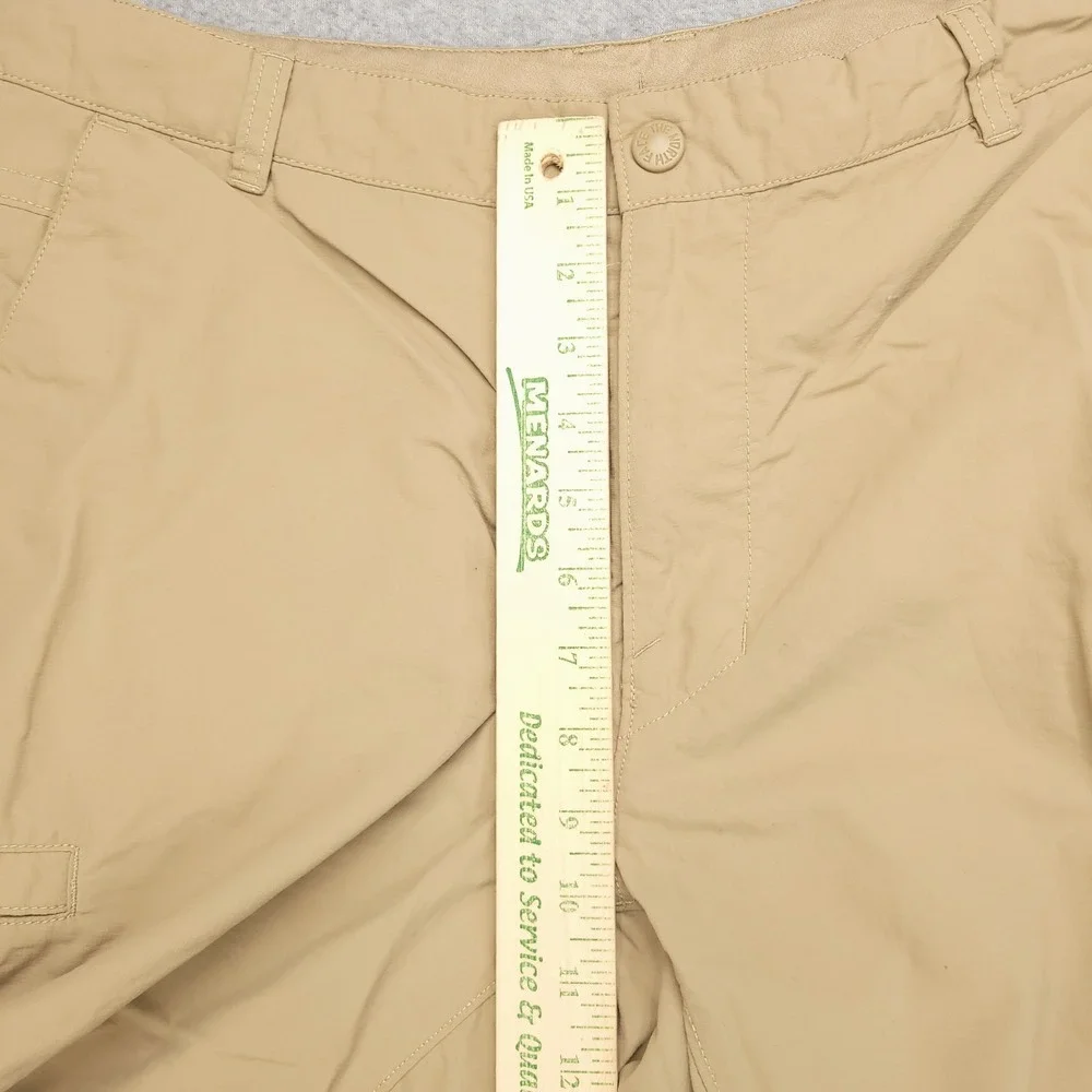 The North Face Horizon 2.0 Cargo Shorts Khaki Mens Size 36 Outdoor Hiking Casual